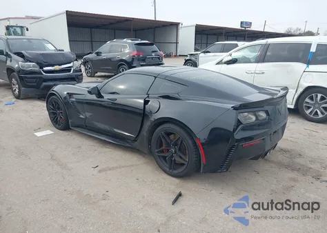 2018 Chevrolet Corvette Z06 z USA, uszkodzony, nr VIN 1G1YU2D6XJ5601754